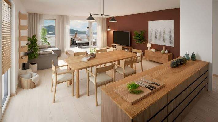 Innenvisualisierung Penthouse