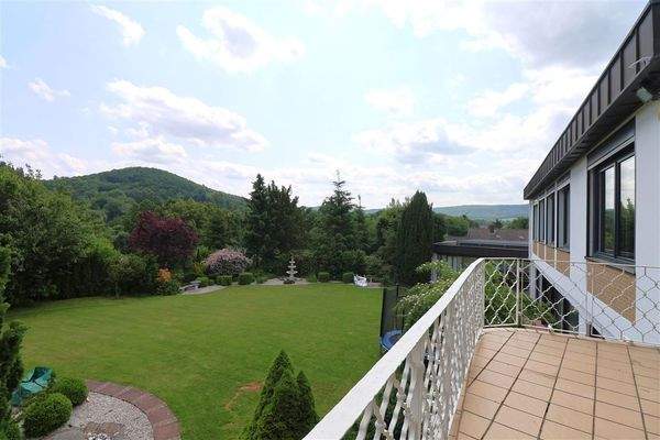 Aussicht von der Terrasse