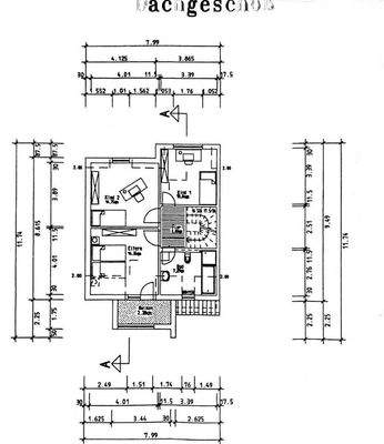 Grundriss Dachgeschoss