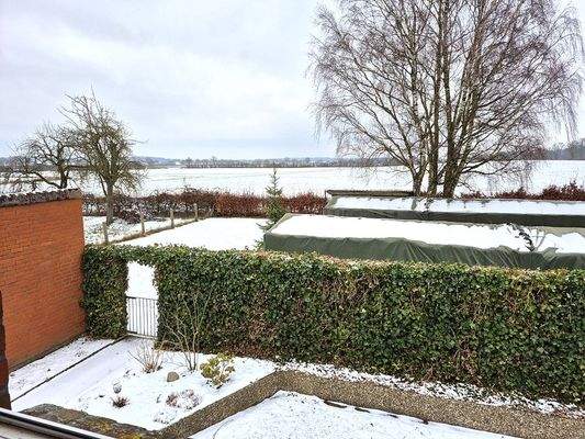 Blick aus dem Küchenfenster der zweiten Wohneinheit