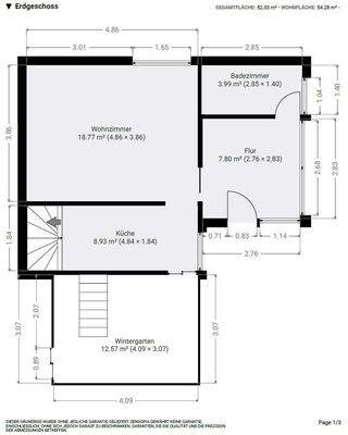 Grundriss Erdgeschoss