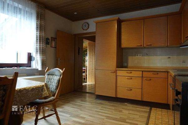 Küche und Essbereich 