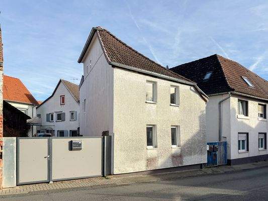 Seitenansicht Straße