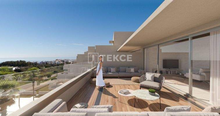 Newly-Built Sea View Apartments in a Chic Complex in Estepona