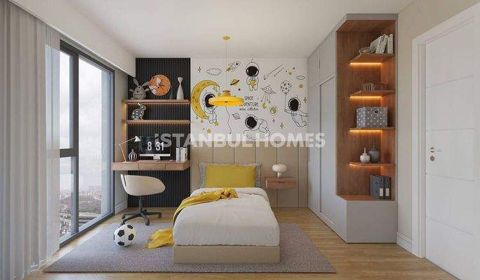 Elegant Flats in a Complex with Indoor Pool in İstanbul