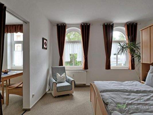 Sessel im Schlafzimmer