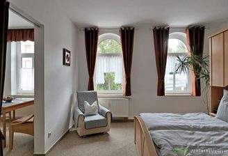 Sessel im Schlafzimmer