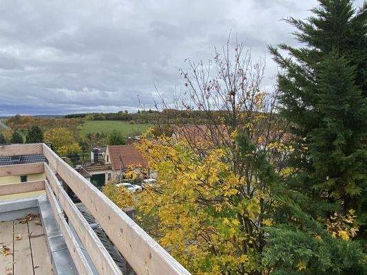 Blick von der Terrasse