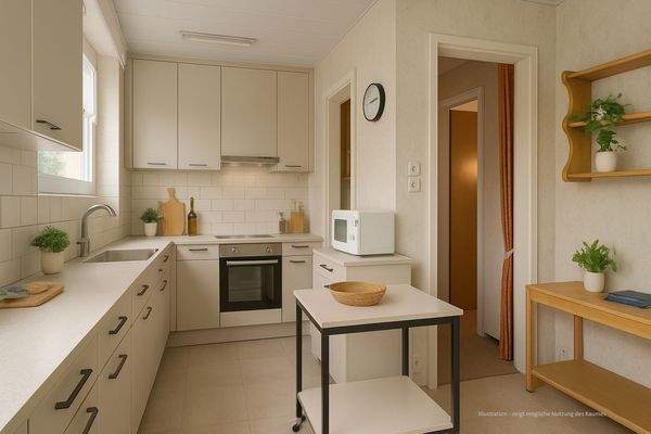 Illustration Küche