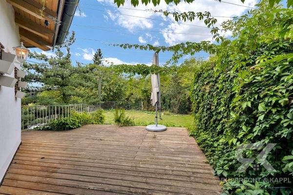 Rückseite Terrasse