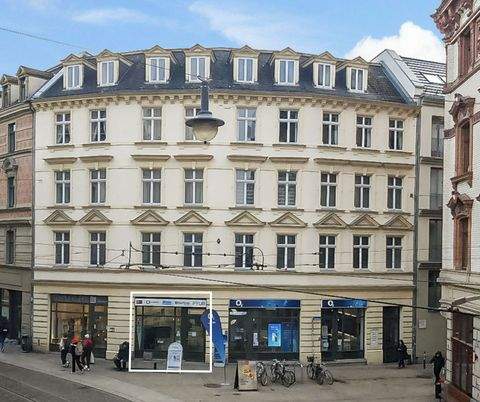 Halle Ladenlokale, Ladenflächen 