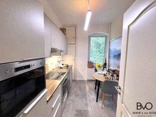 Wohnküche mit Essecke 