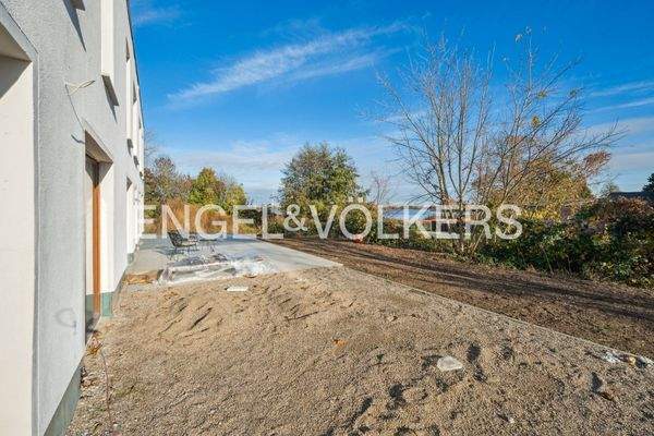 Blick von Terrasse auf Mündesee