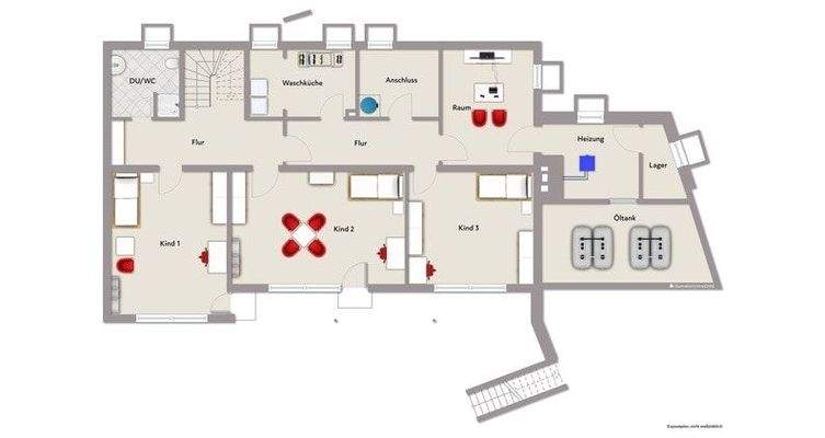 Grundriss Gartengeschoss