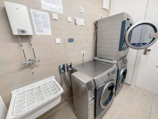 Waschmaschinenraum je Etage