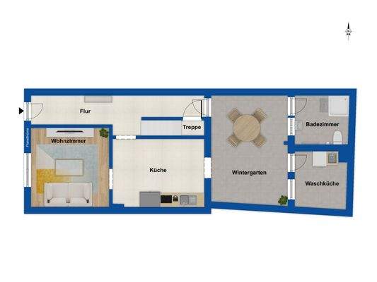 Grundriss Erdgeschoss