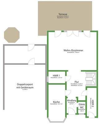 Grundriss Erdgeschoss