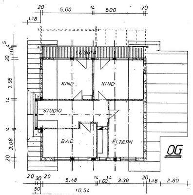 Grundriss Obergeschoss