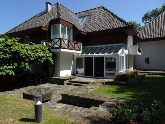 Gartenansicht Sommer