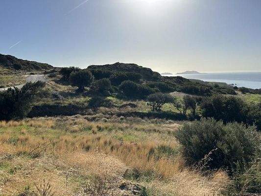 Kreta, Triopetra: Grundstück mit Meerblick zu verkaufen