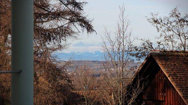Wunderschöner Weitblick bis hin zu den Vogesen