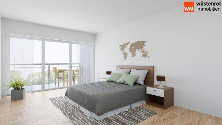 Visualisierung Schlafzimmer