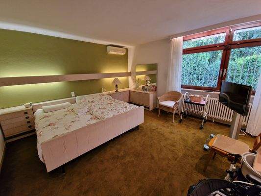 Schlafzimmer mit Klimatisierung