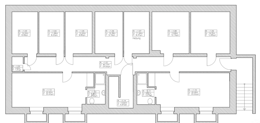 Grundriss Souterrain