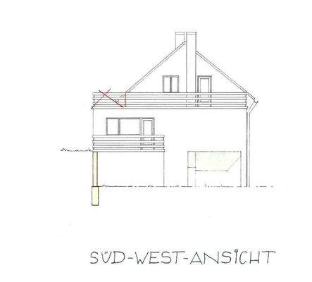 SÜD-WEST-ANSICHT