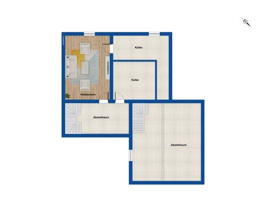 Grundriss - Kellergeschoss