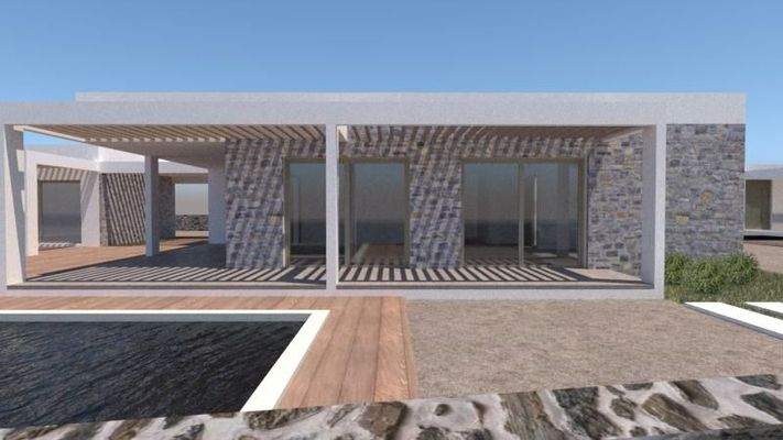 Kreta, Selles: Grundstück mit Meerblick zu verkaufen