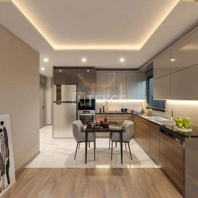 Newly-Built Flats Walking Distance of the Sea in Tömük Mersin