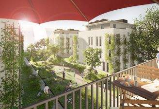 Rückzugsort mit Blick ins Grüne