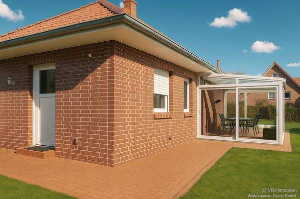 Ansicht Wintergarten (Sommer)