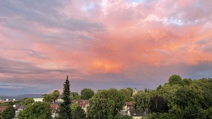 Blick zur Sternwarte