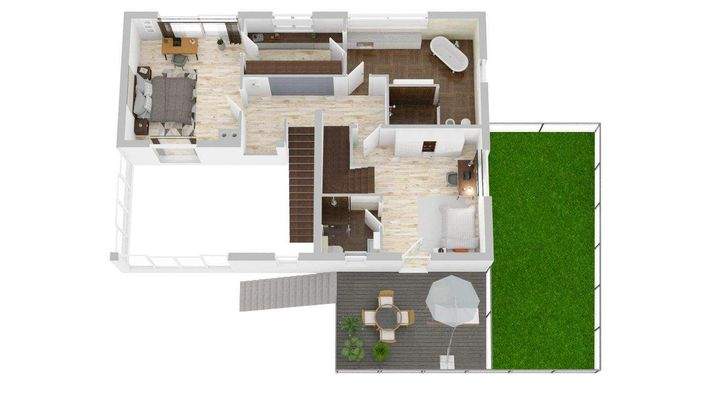 Grundriss Obergeschoss