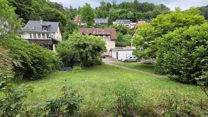Hinterhaus - Blick von Terrasse