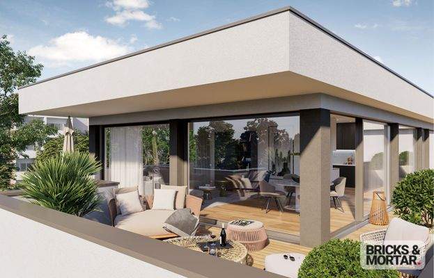 Oblatterwall Dachterrasse (Visualisierung)