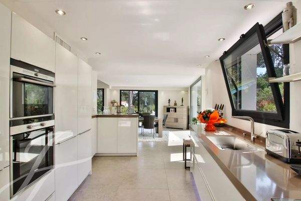 Cuisine Carrelage Acier inoxydable