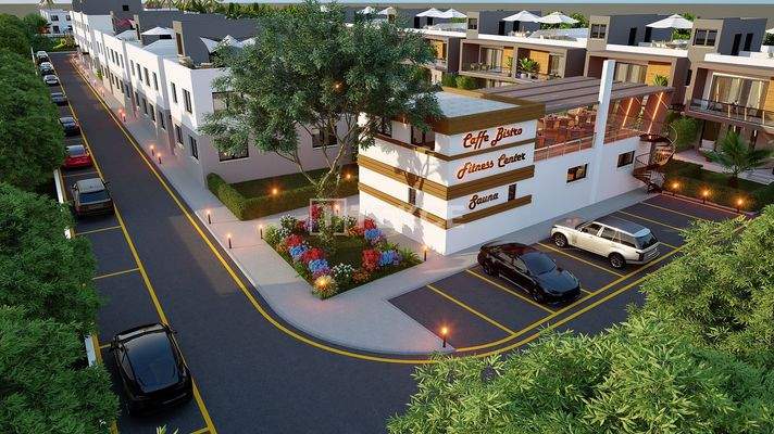 Real Estate in a Complex with Amenities in İskele North Cyprus