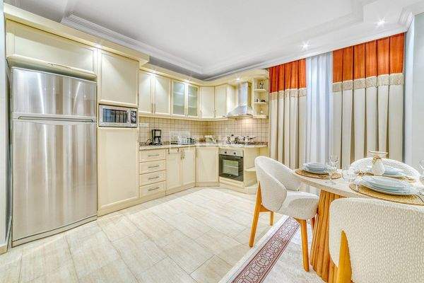 Furnished Apartment in a Complex Close to the Sea in Obagöl Alanya