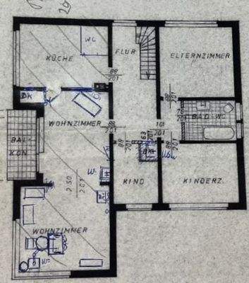 Grundriss Obergeschoss