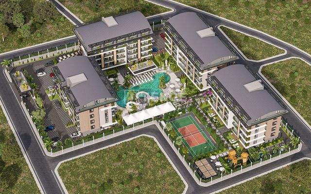 Chic and Cozy Flats for Sale in Alanya Antalya