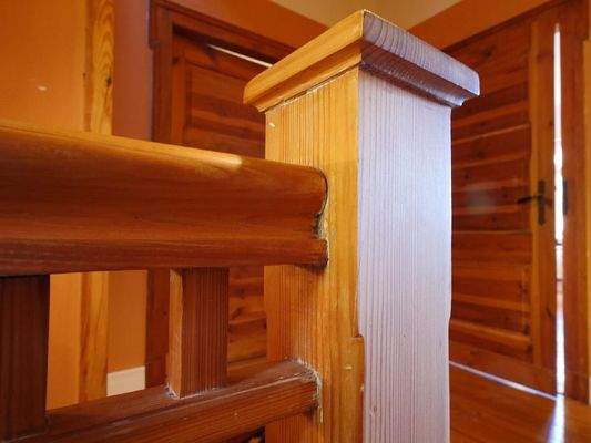  OG | Detail HOLZTREPPE