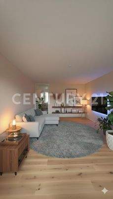 Virtuell modernisierte Wohnzimmer