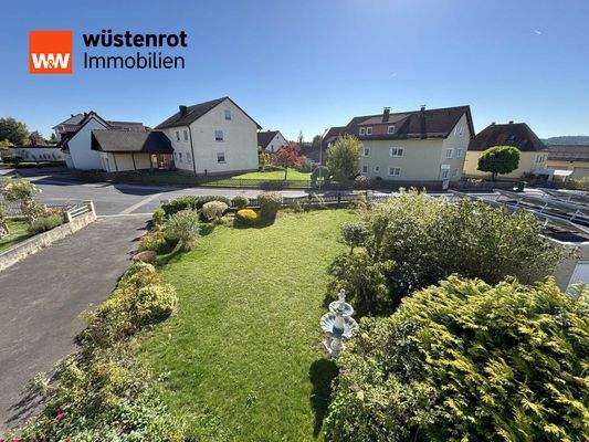 Aussicht vom Balkon (Osten)