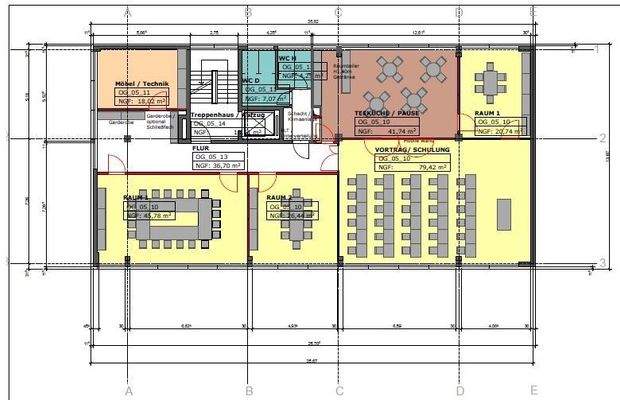 Beispielgrundris_Open Space