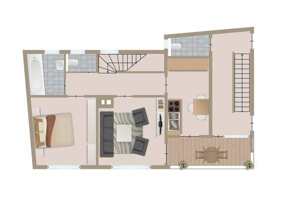 Grundriss Obergeschoss