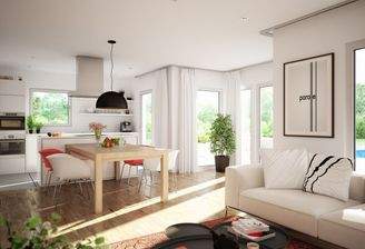 Wohnbeispiel-Wohnkueche