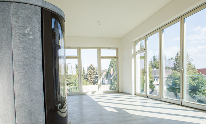 Blick in den Wohnbereich